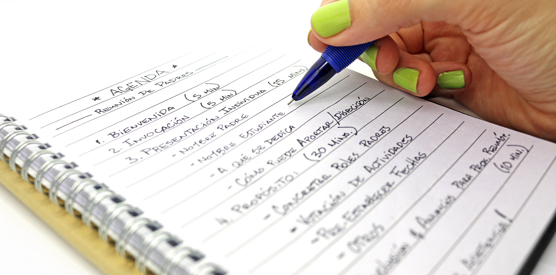 C&oacute;mo llevar la Agenda en las reuniones de tu Clase Graduanda